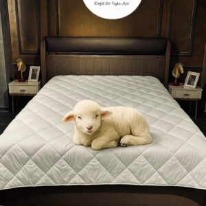 Tek Kişilik Kuzu Yünü Yorgan 1