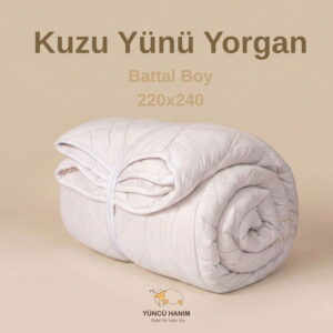 Yüncü Hanım Battal Boy Yün Yorgan