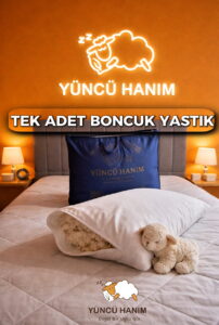 Yüncü Hanım Boncuk Yün Yastık 1