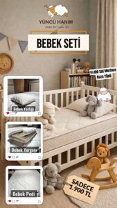 Yüncü Hanım Bebek Seti