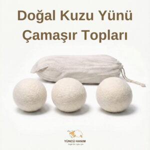 Yüncü Hanım Kuzu Yünü Yün Topları